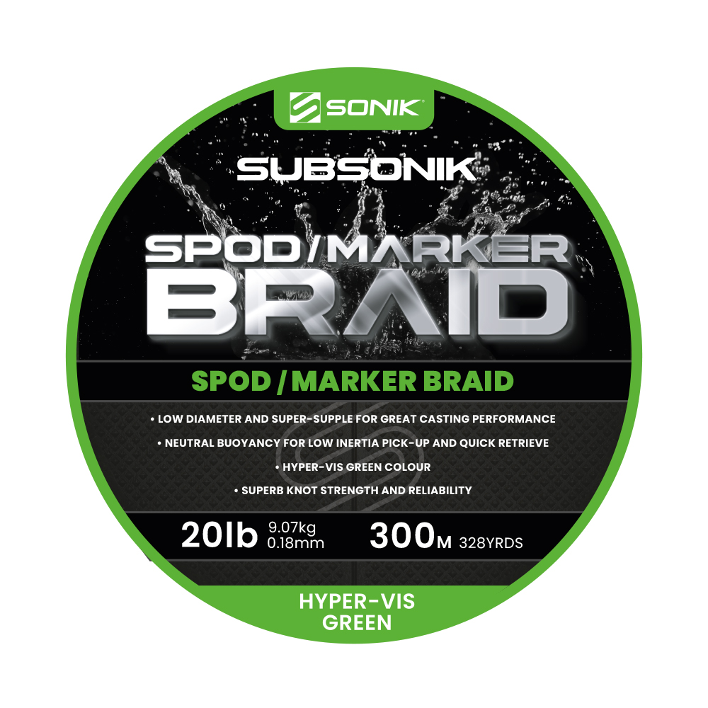 SUBSONIK SPOD/MARKER BRAID - Sonik Sports